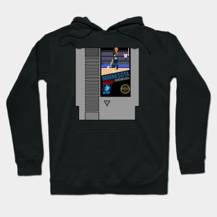 Minnesota Basketball 8 bit pixel art cartridge design Hoodie